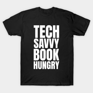 Tech Savvy IT Manager: Fueling the Mind with Books - Perfect Gift for Avid Readers! T-Shirt